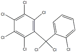 OCTACHLORODIPHENYLMETHANE Struktur