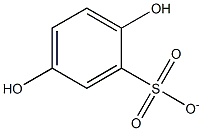 HYDROQUINONEMONOSULPHONATE Struktur