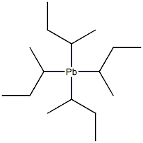 TETRA(SEC-BUTYL)LEAD Struktur