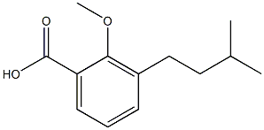 ISO-PENTYL-ORTHOANISICACID Struktur