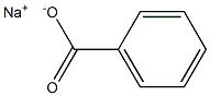 MONOSODIUMBENZOATE Struktur