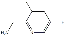 (5-Fluoro-3-methylpyridin-2-yl)methylamine Struktur