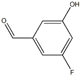 5-Fluoro-3-hydroxybenzaldehyde Struktur