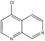 4-Chloro-[1,7]naphthyridine Struktur