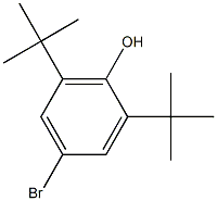 4-Bromo-2,6-di-tert-putylphenol Struktur