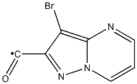 3-Bromo-pyrazolo[1,5-a]pyrimidine-2-carbonyl Struktur