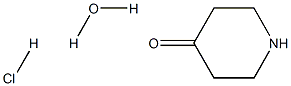 4-Prperidone monohydrate hydrochloride Struktur