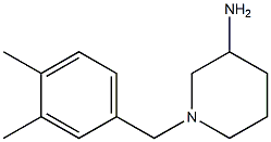 1-(3,4-dimethylbenzyl)piperidin-3-amine Struktur