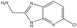 1-(5-chloro-3H-imidazo[4,5-b]pyridin-2-yl)methanamine Struktur