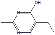 5-ethyl-2-methylpyrimidin-4-ol Struktur