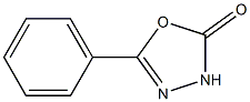 5-phenyl-1,3,4-oxadiazol-2(3H)-one Struktur