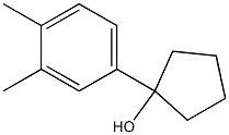 TRANS-(3,4-DIMETHYLPHENYL)CYCLOPENTANOL Struktur