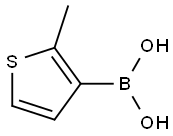 2-methylthiophene-3-boronic acid Struktur