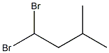 1,1-dibromo-3-methylbutane Struktur