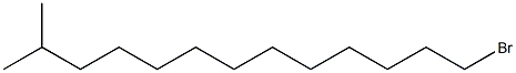 1-bromo-12-methyltridecane Struktur