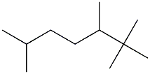 2,2,3,6-tetramethylheptane Struktur