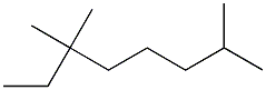 2,6,6-trimethyloctane Struktur