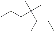 3,4,4-trimethylheptane Struktur