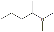 dimethyl-2-pentylamine Struktur