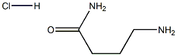 4-AMINOBUTYRAMIDE HCL Struktur