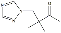 1,2,4 TRIAZOLE-1-YL-3,3-DIMETHYL-BUTAN-2-ONE Struktur