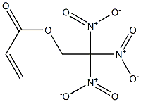 2:2:2-trinitroethyl acrylate Struktur