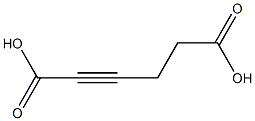 hexynedioic acid Struktur