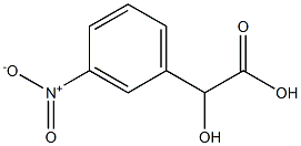 m-nitromandelic acid Struktur