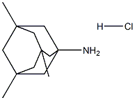 3,5,7-TRIMETHYL-1-AMINOADAMANTANE HYDROCHLORIDE Struktur