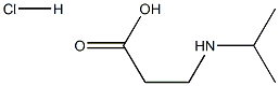 3-(ISOPROPYLAMINO)PROPANOIC ACID HYDROCHLORIDE Struktur