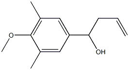 4-(3,5-DIMETHYL-4-METHOXYPHENYL)-1-BUTEN-4-OL 96% Struktur