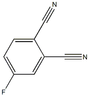 4-FLUOROBENZENE-1,2-DINITRILE Struktur