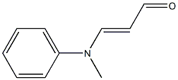 3-N-METHYL-N-PHENYLAMINOACROLEIN,98+% Struktur