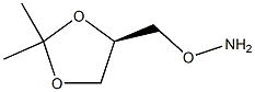 (R)-(2,2-DIMETHYL-1,3-DIOXOLAN-4-YL)METHOXYAMINE ,98% Struktur