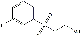 3-FLUOROPHENYLSULFONYLETHANOL 98% Struktur