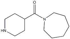 1-(PIPERIDIN-4-YLCARBONYL)AZEPANE Struktur