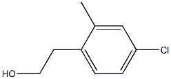 4-CHLORO-2-METHYLPHENETHYL ALCOHOL 97% Struktur