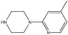 1-(4-METHYL-2-PYRIDYL)PIPERAZINE Struktur