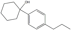 (4-PROPYLPHENYL)CYCLOHEXANOL, 99% Struktur