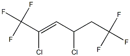 2,4-DICHLORO-1,1,1,6,6,6-HEXAFLUORO-2-HEXENE, 97% MIN. Struktur