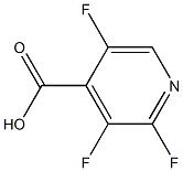 2,3,5-TRIFLUOROISONICOTINIC ACID 97% Struktur