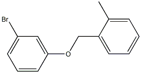 3-(2-METHYLBENZYLOXY)BROMOBENZENE 97% Struktur