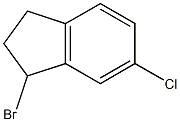 1-Bromo-6-chloroindan Struktur