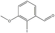 2-IODO-3-METHYOXY-BENZALDEHYDE Struktur