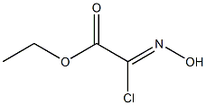 2-chloro-2-hydroxyiminocetic acid ethyl ester Struktur