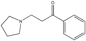 W-PYRROLIDINOPROPIOPHENONE Struktur