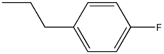 4-FLUORO-(N-PROPYLBENZENE) Struktur