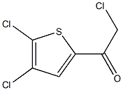 2-CHLOROACETYL-4,5-DICHLOROTHIOPHENE Struktur