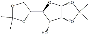 a-D-Allofuranose, 1,2:5,6-bis-O-(1-methylethylidene)- Struktur