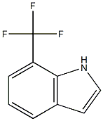 7-TRIFLUOROMETHYLINDOLE Struktur